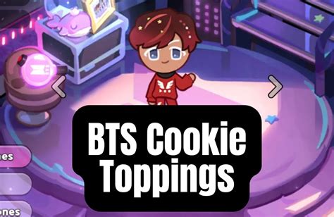 Bts cookie toppings - Today, Cookie Run: Kingdom gave a sneak peek of the j-hope Cookie and the behind-the-scenes of his voice recording. j-hope was the fourth member to be introduced through YouTube Shorts and Twitter. His Cookie counterpart looks cool and cute at the same time with dark purple hair, some sunglasses, a black tee, and orange pants.